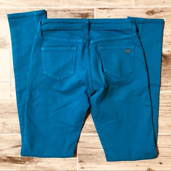 Kate Spade bright blue skinny jeans - Picture 4 of 8